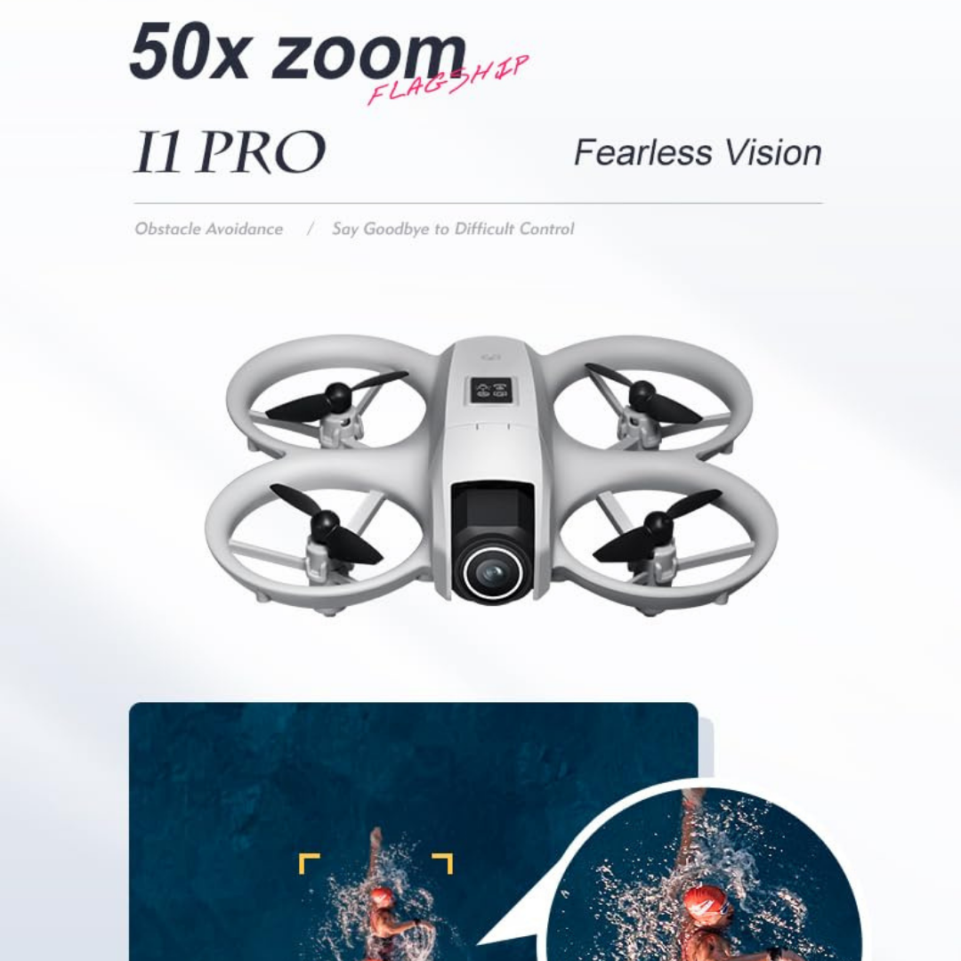 HD Camera Remote Control Drone with WiFi FPV Live Video – Foldable Quadcopter with Altitude Hold, One Key Takeoff/Landing & Headless Mode ⭐⭐⭐⭐⭐(4.9/5)