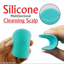 2 Pack Face Scrubber,Soft Silicone Facial Cleansing Brush Face Exfoliator Blackhead Acne Pore Pad Cradle Cap Face Wash Brush for Deep Cleaning Skin Care in multi colors