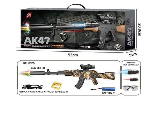 Electric Ak47 Gel Blaster Shooting Riffle ⭐⭐⭐⭐⭐ (4.8/5)