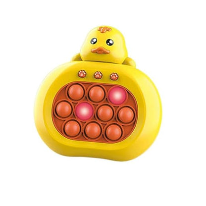 Fast Push Pop Interactive Game for Kids & Adults | Light Up Bubble Fidget Toy with Music & LED Lights | Quick Push Game |Sensory Stress Relief Toy |Toy for Boys & Girls Random Colour & Design
