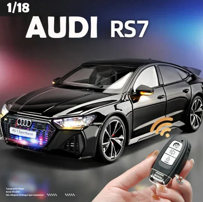 Premium Quality 1:18 Scale Audi RS7 Sportback Inspired Collectible Toy Car Featuring Detailed Interior and Handheld Remote Drive.⭐⭐⭐⭐⭐ (4.9/5)