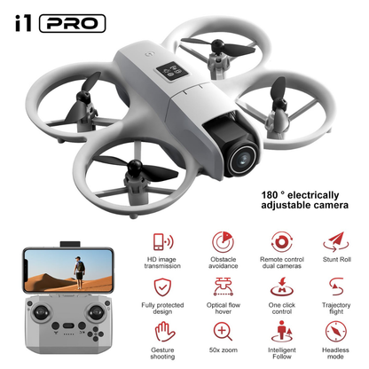 HD Camera Remote Control Drone with WiFi FPV Live Video – Foldable Quadcopter with Altitude Hold, One Key Takeoff/Landing & Headless Mode ⭐⭐⭐⭐⭐(4.9/5)