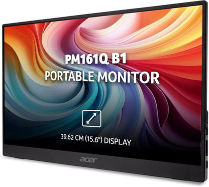 PM1 monitor series 39.62 cm (16 inch) Full HD LED Backlit IPS Panel Monitor (‎PM161Q B1) (Adaptive Sync, Response Time: 4 ms, 60 Hz Refresh Rate)