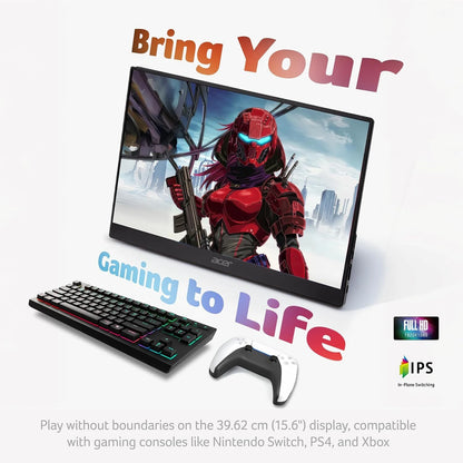 PM1 monitor series 39.62 cm (16 inch) Full HD LED Backlit IPS Panel Monitor (‎PM161Q B1) (Adaptive Sync, Response Time: 4 ms, 60 Hz Refresh Rate)