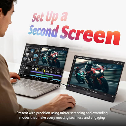 PM1 monitor series 39.62 cm (16 inch) Full HD LED Backlit IPS Panel Monitor (‎PM161Q B1) (Adaptive Sync, Response Time: 4 ms, 60 Hz Refresh Rate)